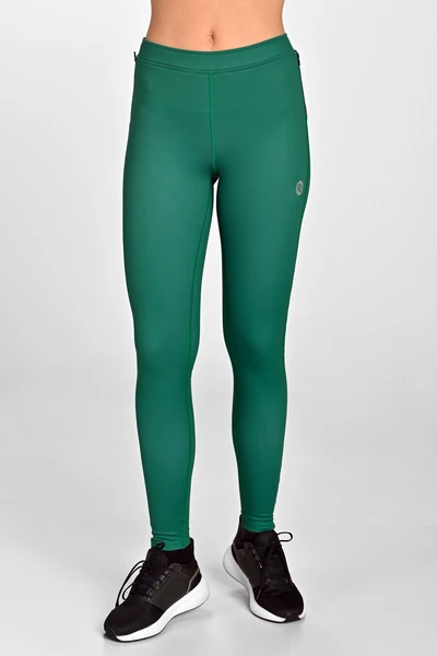 Insulated running leggings Dynamic  Fern Green