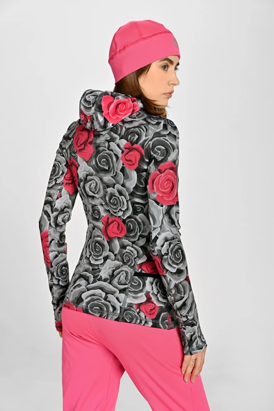 Termoaktywna bluza z kapturem Ornamo Roses