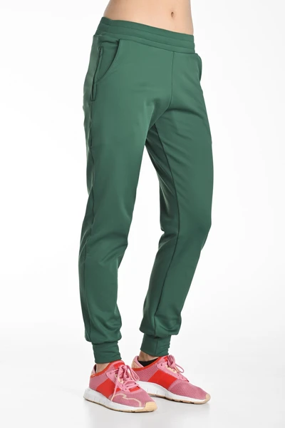 Insulated tracksuit pants Fern Green