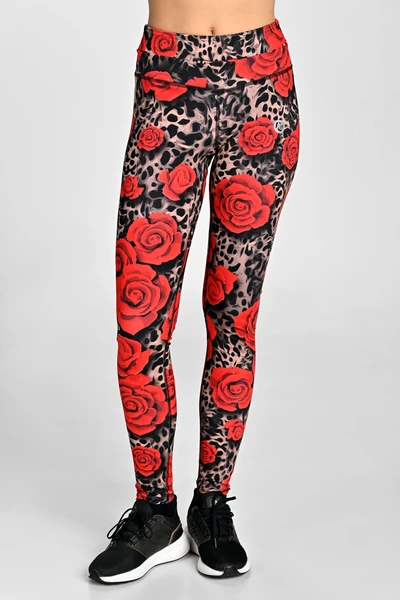 Leggings regular with waistband Pro Selva Roses