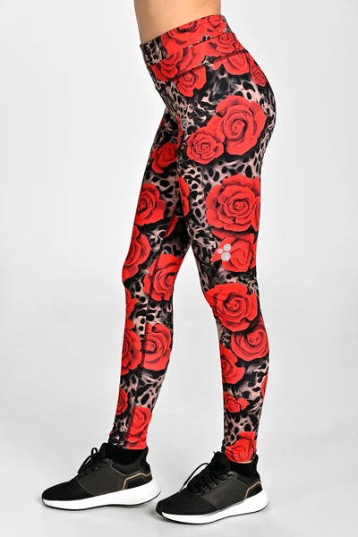 Leggings regular with waistband Pro Selva Roses