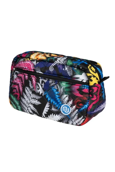 Quilted cosmetic bag Mosaic Fern